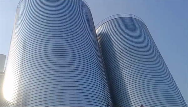 裕华2座混凝土高架卷板仓