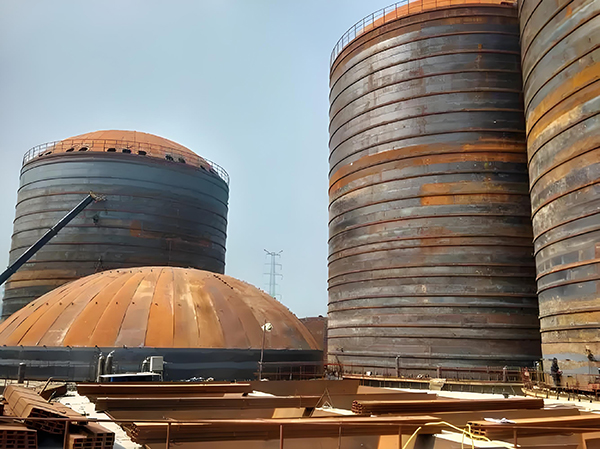 裕华焦粉钢板仓